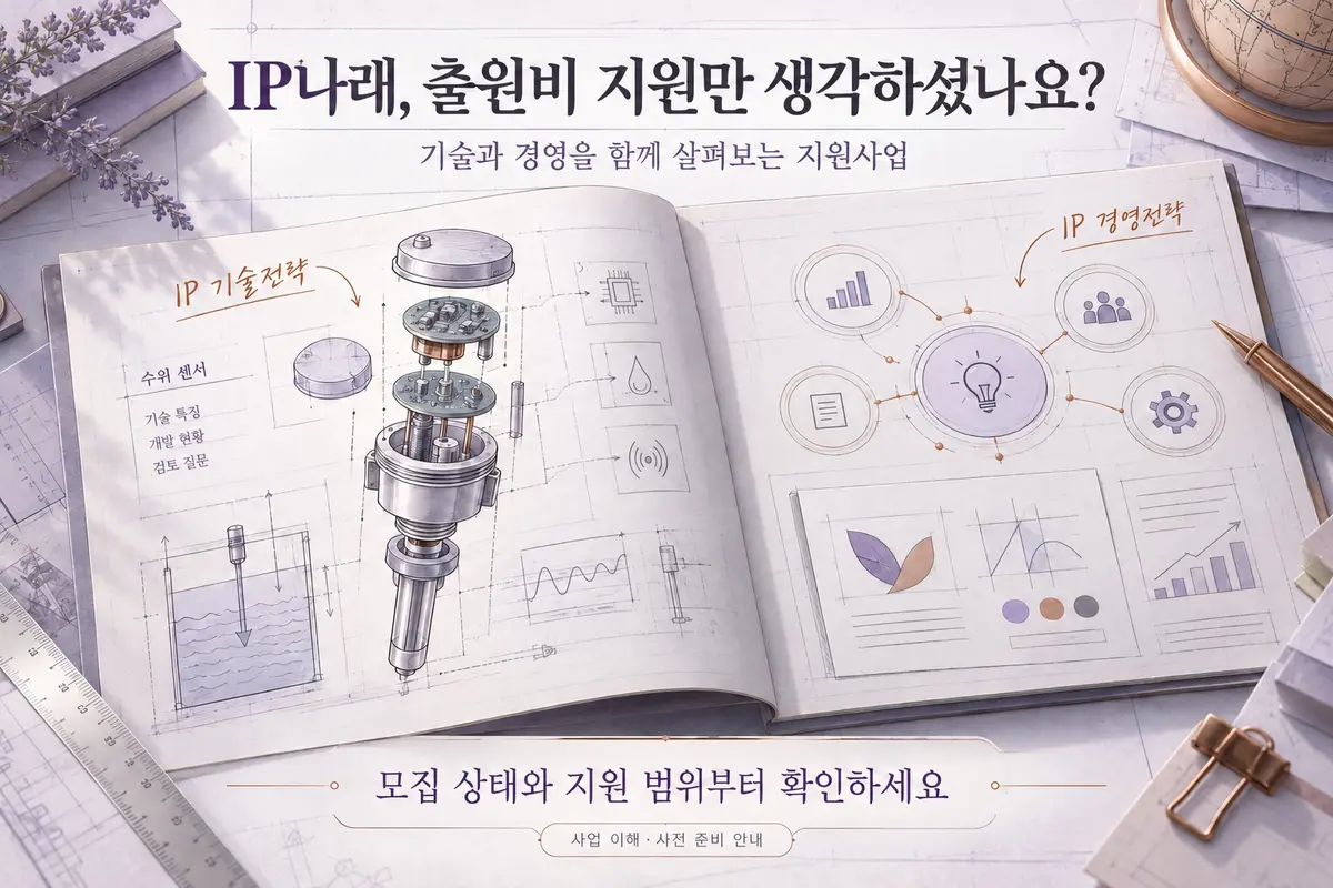 IP나래는 상표출원비를 지원하는 사업인가요?
