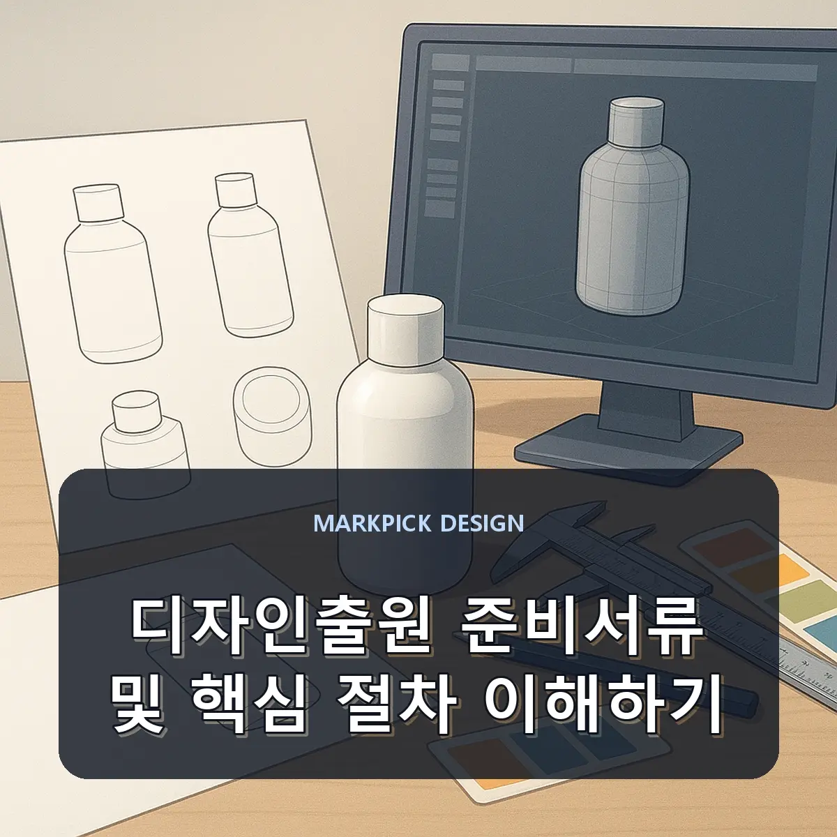 디자인출원 준비서류 및 핵심 절차 이해하기
