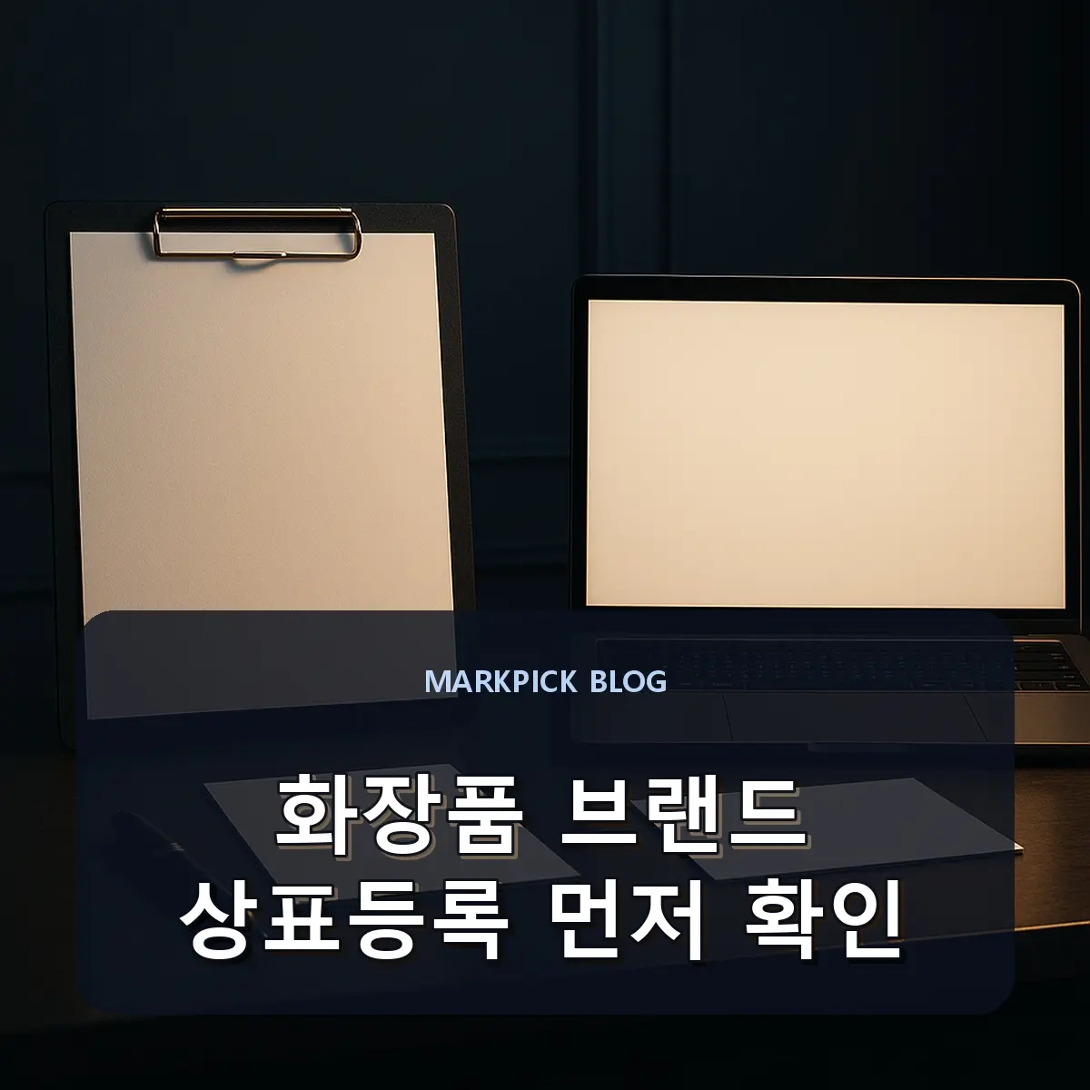 화장품 브랜드 상표등록 먼저 확인