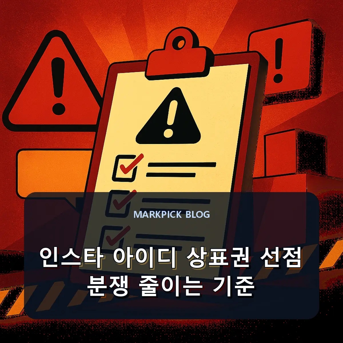 인스타 아이디 상표권 선점 분쟁 줄이는 기준